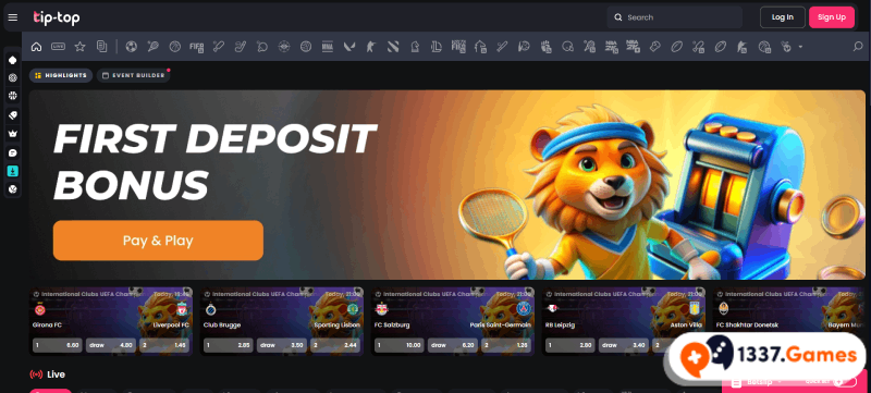Tip-Top sportsbook