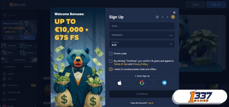 Registreren bij een casino zonder CRUKS met PayPal